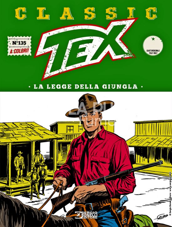 TEX CLASSIC #   135: LA LEGGE DELLA GIUNGLA