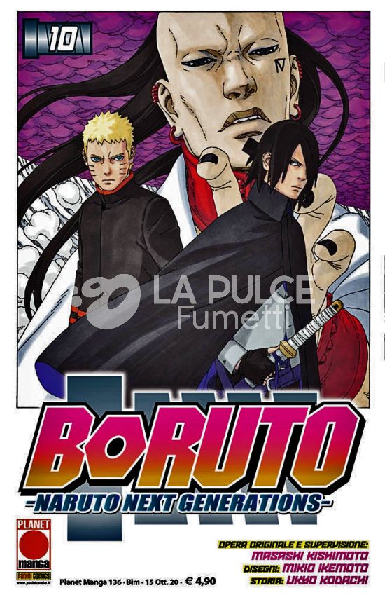 PLANET MANGA #   136 - BORUTO: NARUTO NEXT GENERATIONS 10 - 1A RISTAMPA