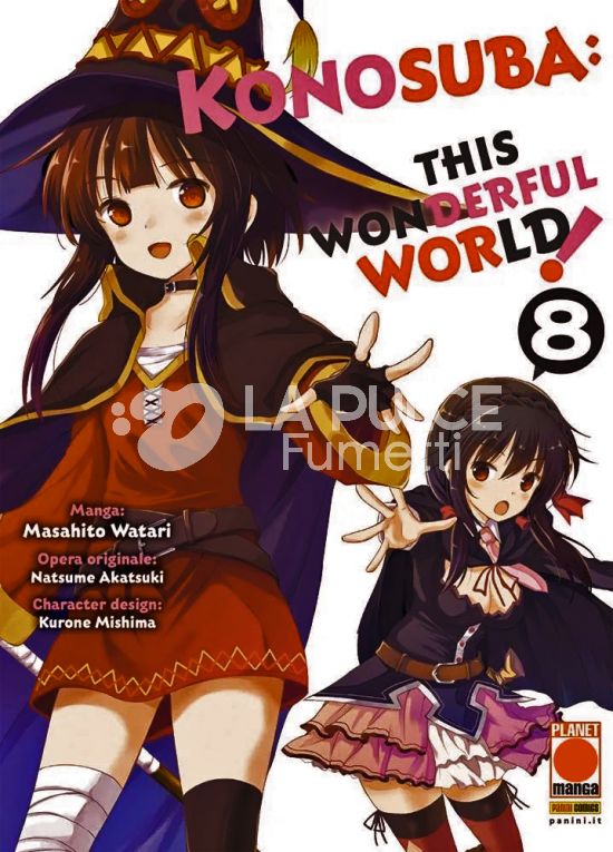 CAPOLAVORI MANGA #   150 - KONOSUBA! - THIS WONDERFUL WORLD 8