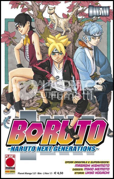 PLANET MANGA  - BORUTO: NARUTO NEXT GENERATIONS 1/12  NUOVI ( ORIGINALE N 5 )