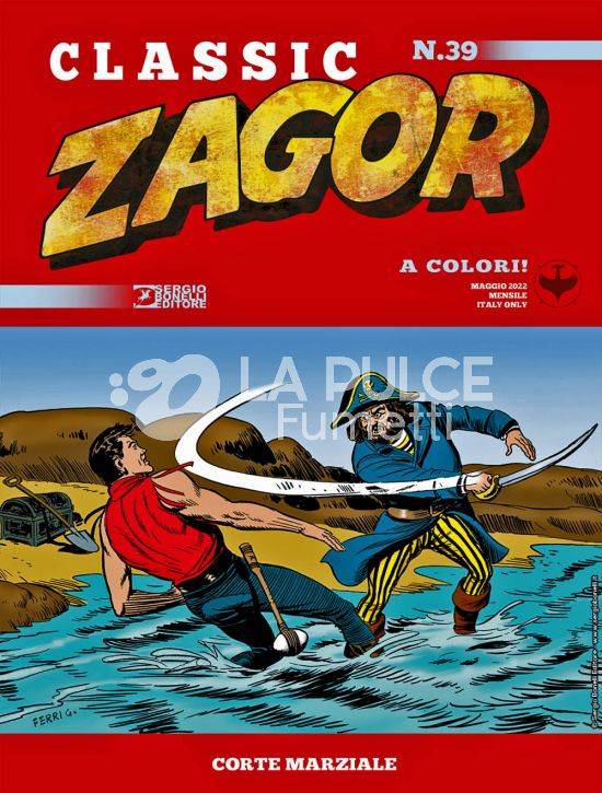 ZAGOR CLASSIC #    39: CORTE MARZIALE