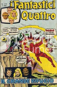 FANTASTICI QUATTRO #   115: IL GRANDE RIFUGIO