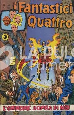 FANTASTICI QUATTRO #   118: L'ORRORE SOPRA DI NOI
