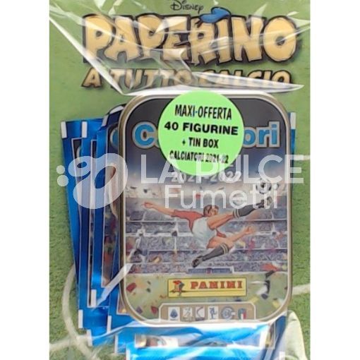 PAPERFANTASY #     26 SPECIALE: PAPERINO A TUTTO CALCIO    + TIN BOX CALCIATORI 2021-22+ 40 FIGURINE  -