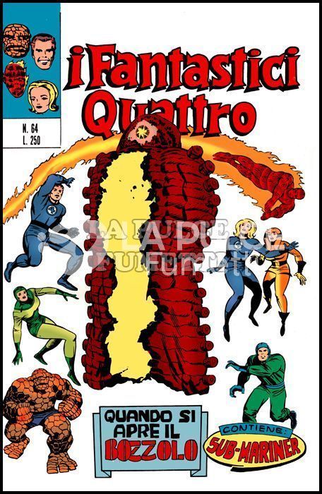 FANTASTICI QUATTRO #    64: QUANDO SI APRE IL BOZZOLO ( 1A APPARIZIONE WARLOCK )