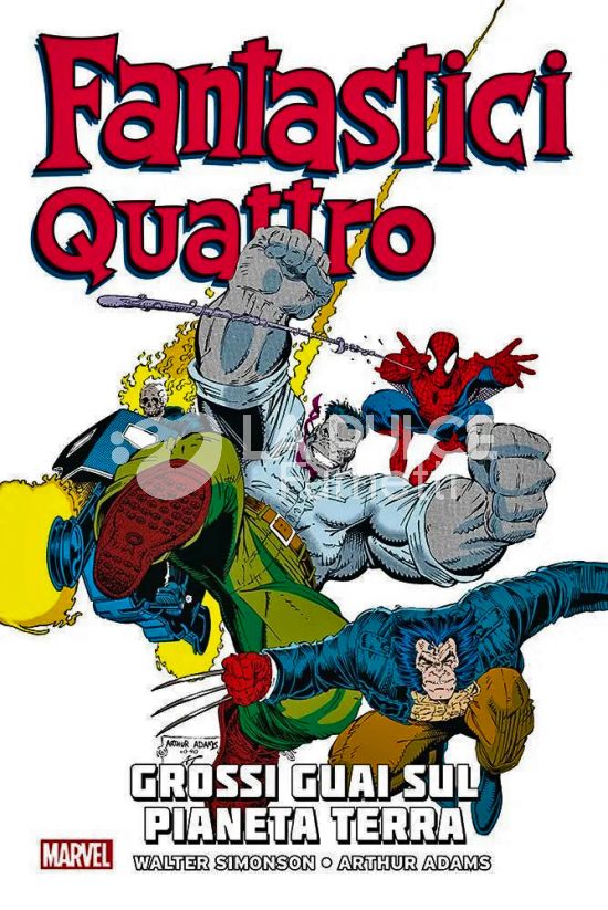 MARVEL DELUXE - FANTASTICI QUATTRO DI WALTER SIMONSON #     2: GROSSI GUAI SUL PIANETA TERRA