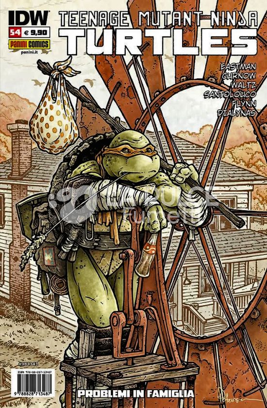 TEENAGE MUTANT NINJA TURTLES #    54