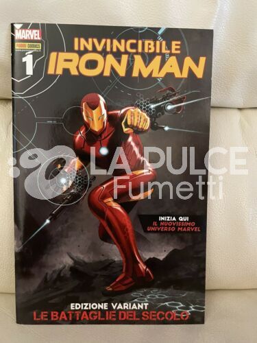 IRON MAN #    37 - INVINCIBILE IRON MAN 1 - VARIANT LE BATTAGLIE DEL SECOLO + POSTER