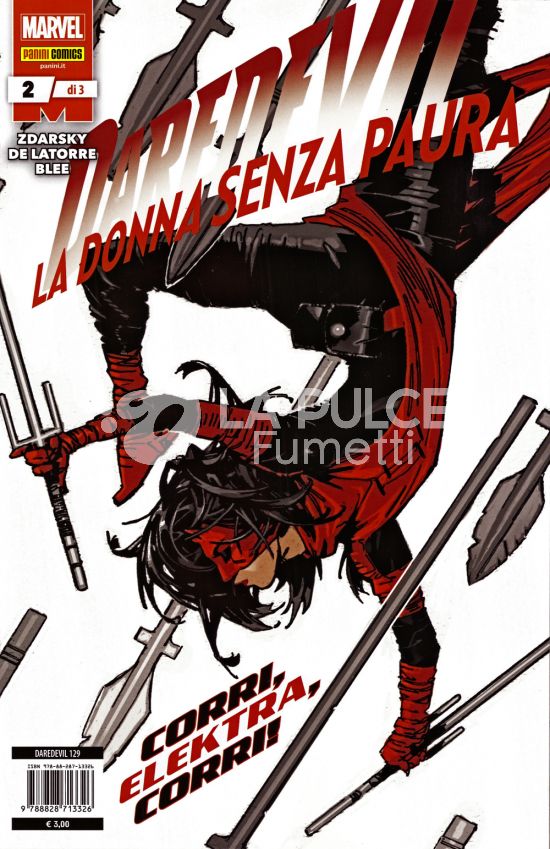 DEVIL E I CAVALIERI MARVEL #   129 - DAREDEVIL: LA DONNA SENZA PAURA 2 (DI 3)