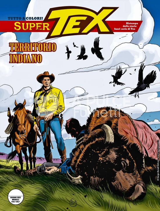 SUPER TEX #     8: TERRITORIO INDIANO