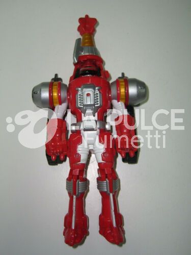 POWER RANGERS OVERDRIVE ROSSO TURBO DRILL RANGER  NO SCATOLA