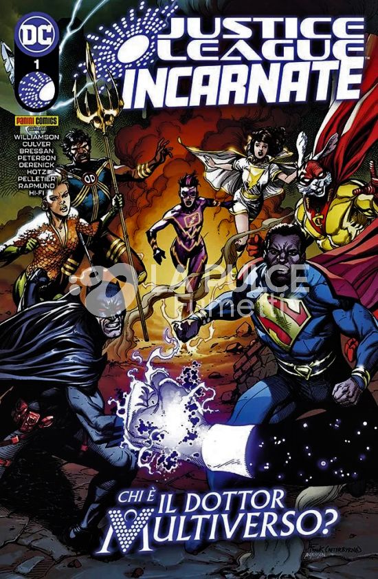 DC CROSSOVER #    18 - JUSTICE LEAGUE INCARNATE 1