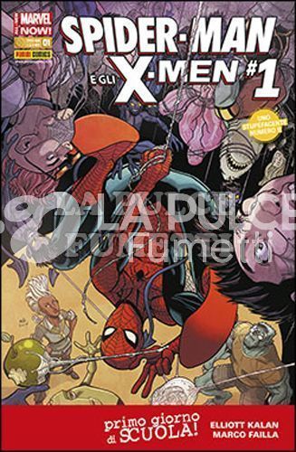 WOLVERINE E GLI X-MEN 40/44 - SPIDER-MAN E GLI X-MEN 1/5 - ALL-NEW MARVEL NOW!