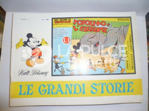 TOPOLINO - LE GRANDI STORIE 1/12 COMPLETA