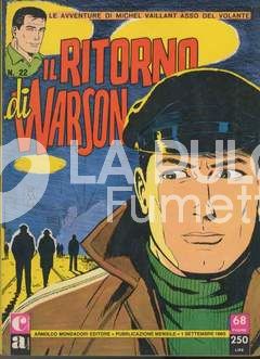 CLASSICI AUDACIA #    22: MICHEL VAILLANT - IL RITORNO DI WARSON