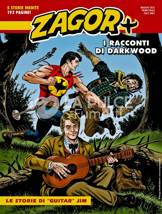 ZAGOR MAXI #    46 - ZAGOR PIÙ 5 - I RACCONTI DI DARKWOOD 7: LE STORIE DI "GUITAR JIM"