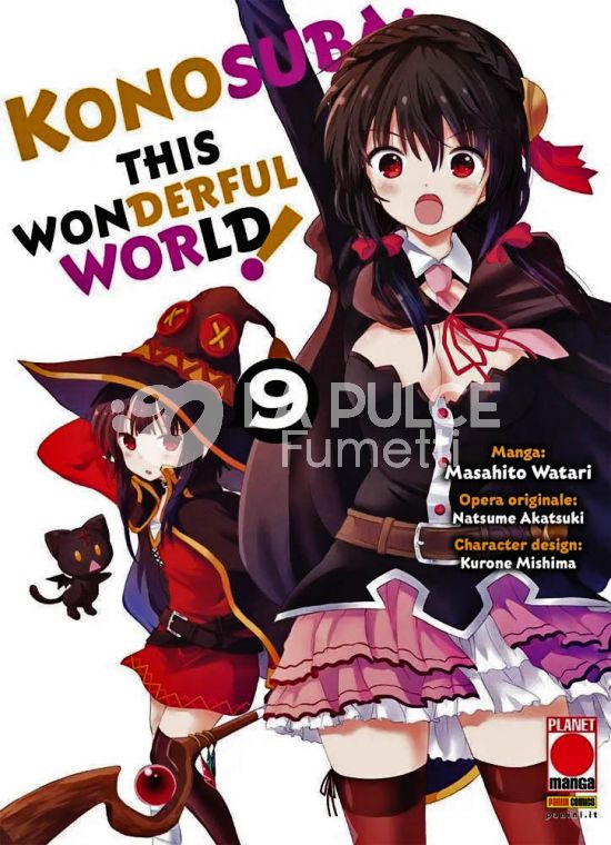 CAPOLAVORI MANGA #   151 - KONOSUBA! - THIS WONDERFUL WORLD 9