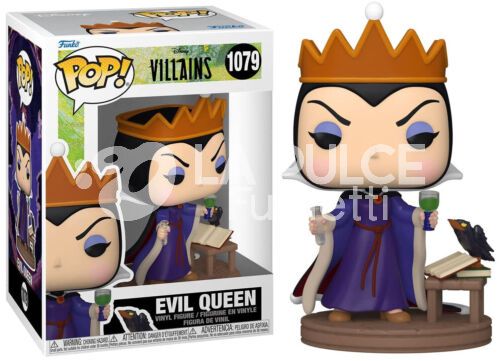 DISNEY: VILLAINS - EVIL QUEEN  -VINYL FIGURE #  1079 - POP FUNKO