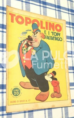 ALBI D'ORO DI A. MONDADORI ED. ANTEGUERRA 17 - TOPOLINO E IL GORILLA SPETTRO