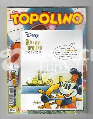 TOPOLINO LIBRETTO #  3233  + FRANCOBOLLO 90 ANNI DI MAGIA