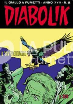 DIABOLIK ORIGINALE ANNO 17 #     9: L'AVVOLTOIO