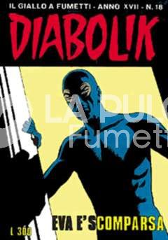 DIABOLIK ORIGINALE ANNO 17 #    18: EVA E' SCOMPARSA