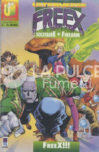 ULTRAVERSE - FREEX 1/5 + ULTRAVERSE EXILES