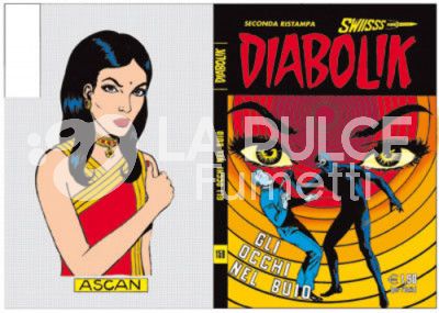 DIABOLIK SWIISSS #   159: GLI OCCHI NEL BUIO - NO CARTOLINA 3D