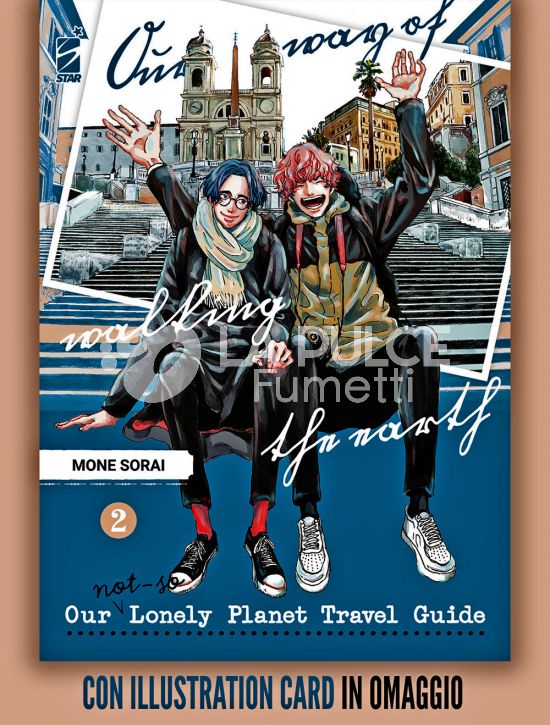 QUEER #    39 - OUR NOT SO LONELY PLANET TRAVEL GUIDE 2 + ILLUSTRATION CARD IN OMAGGIO FINO A ESAURIMENTO SCORTE