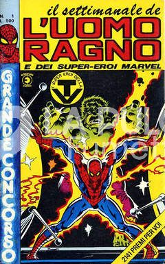 SETTIMANALE DE L'UOMO RAGNO #     1