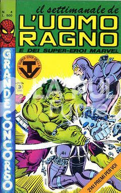 SETTIMANALE DE L'UOMO RAGNO #     4: UN RAGNO NELLA RETE