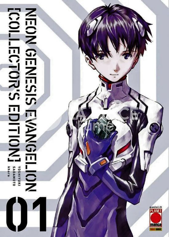 NEON GENESIS EVANGELION COLLECTOR'S EDITION #     1 - 1A TIRATURA + CARTOLINA