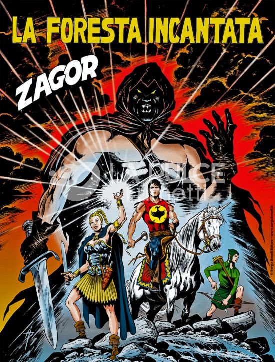 ZENITH #   735 - ZAGOR 684: LA FORESTA INCANTATA