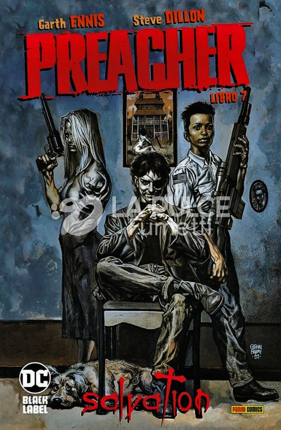 DC VERTIGO COMPLETE COLLECTION BLACK LABEL - PREACHER #     7: SALVATION