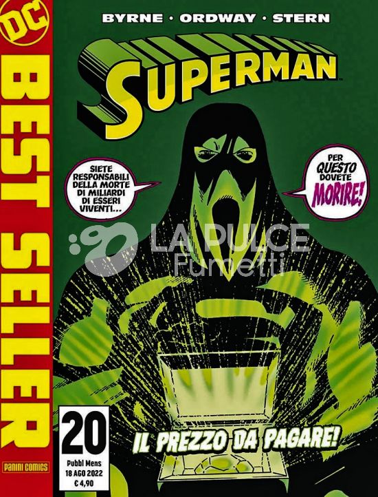 DC BEST SELLER NUOVA SERIE #    20 - SUPERMAN DI JOHN BYRNE 20