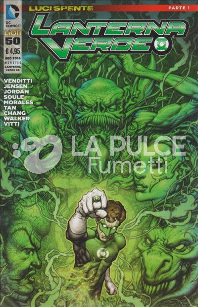 LANTERNA VERDE #    50 - NUOVA SERIE 28 - VARIANT COVER - LUCI SPENTE 1 +ANELLO