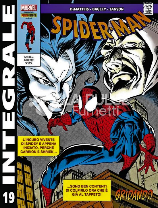 MARVEL INTEGRALE - SPIDER-MAN - J.M. DeMATTEIS #    19