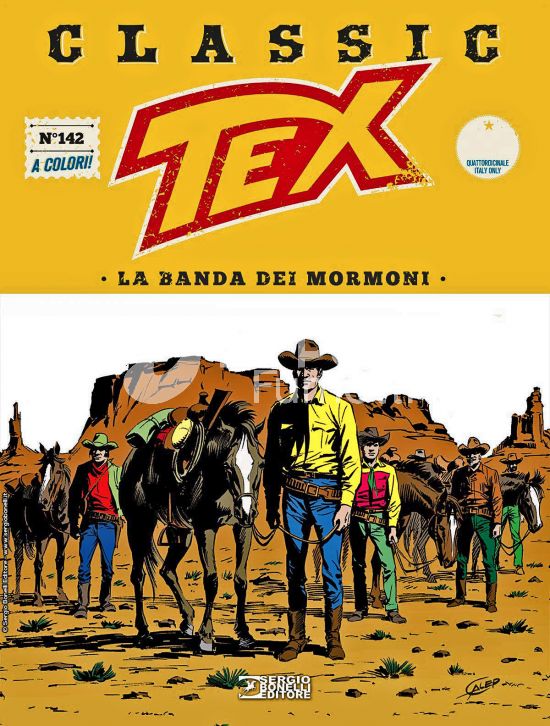 TEX CLASSIC #   142: LA BANDA DEI MORMONI