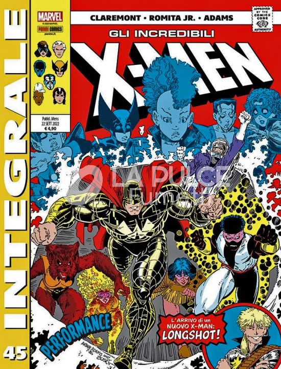 MARVEL INTEGRALE - X-MEN #    45