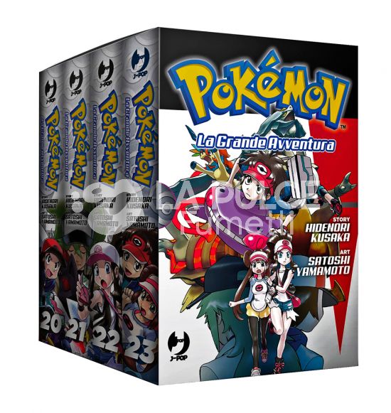 POKEMON LA GRANDE AVVENTURA BOX 7 COMPLETO ( VOLUMI 20-21-22-23 )