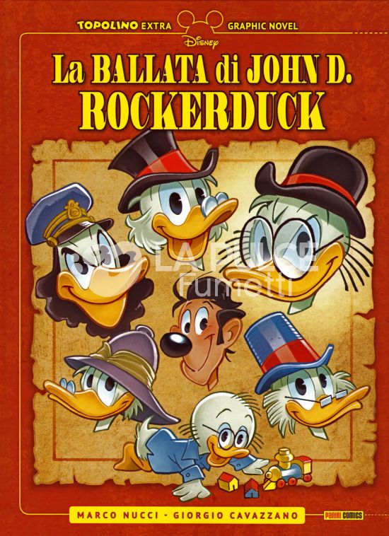 TOPOLINO EXTRA #    11 INIZIATIVE - GRAPHIC NOVEL - LA BALLATA DI JOHN D. ROCKERDUCK