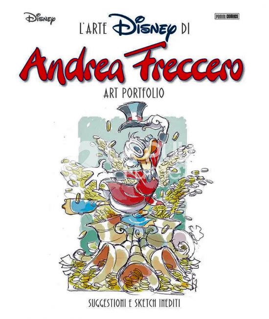 DISNEY SPECIAL EVENTS #     5 - L'ARTE DISNEY DI ANDREA FRECCERO - ART PORTFOLIO - SUGGESTIONI E SKETCH INEDITI