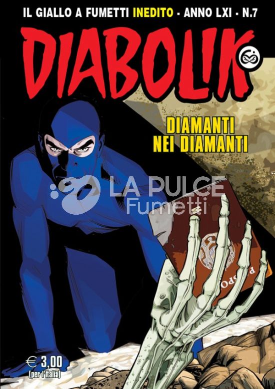 DIABOLIK ORIGINALE ANNO 61 #     7: DIAMANTI NEI DIAMANTI + SPILLA