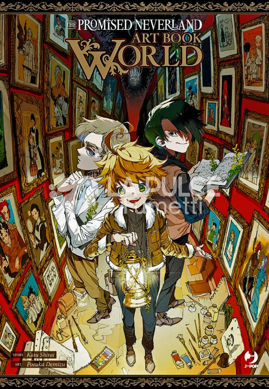 THE PROMISED NEVERLAND ARTBOOK - WORLD