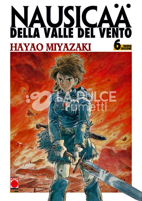 NAUSICAA NUOVA EDIZIONE #     6 - 2A RISTAMPA + POSTER