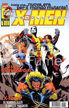 X-MEN DELUXE 68/83- X-MEN REVOLUTION  1/16  COMPLETA