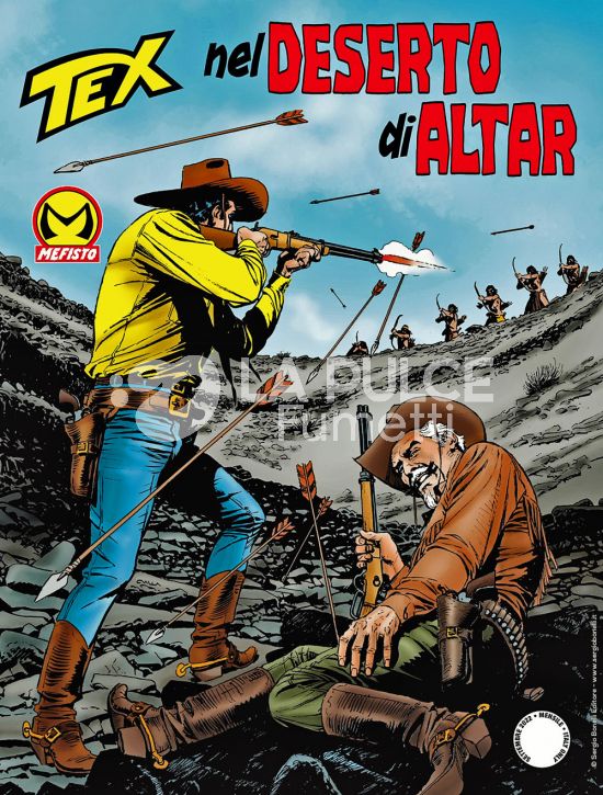 TEX GIGANTE #   743: NEL DESERTO DI ALTAR - MEFISTO