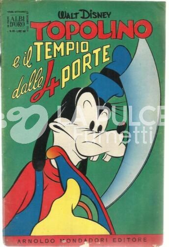 ALBI D'ORO  #   51: TOPOLINO E IL TEMPIO DALLE 4 PORTE