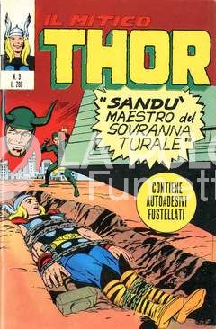 THOR #     3: SANDU MAESTRO DEL SOVRANNATURALE - CON ADESIVI