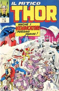 THOR #    22: ANCHE I VENDICATORI POSSONO MORIRE!